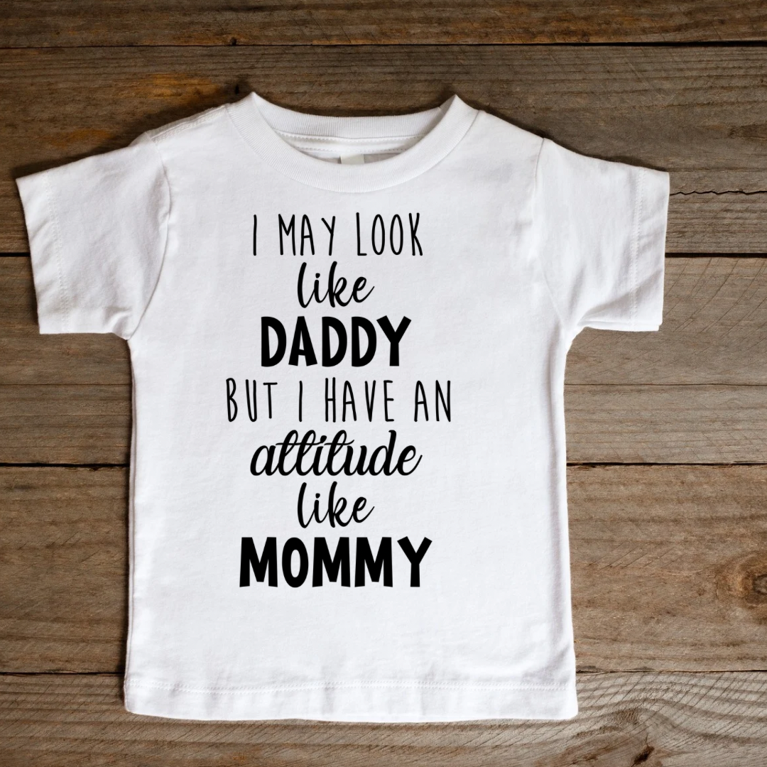 I may look like Daddy DTF Kids Print
