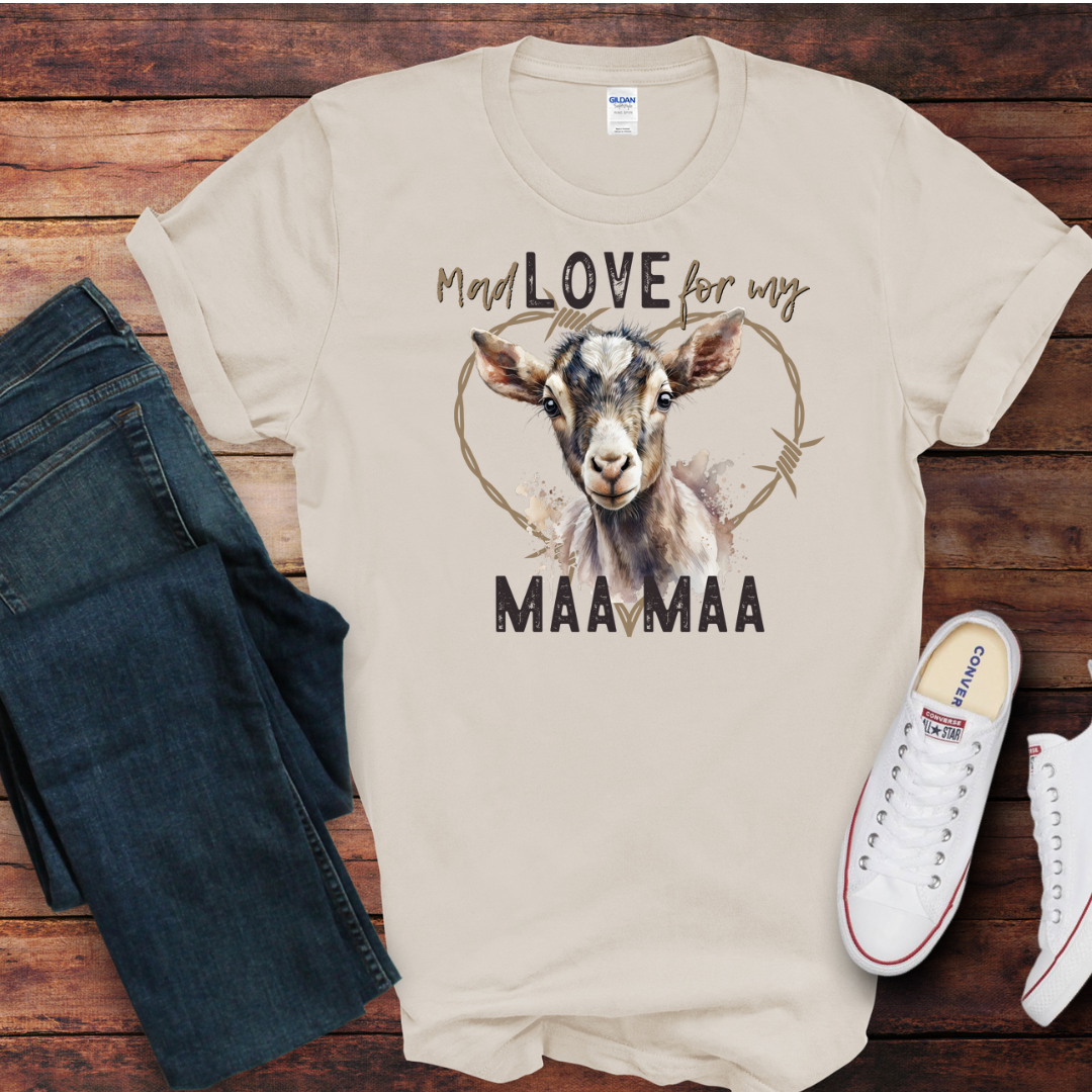 mad Love for my maamaa DTF Shirt Print