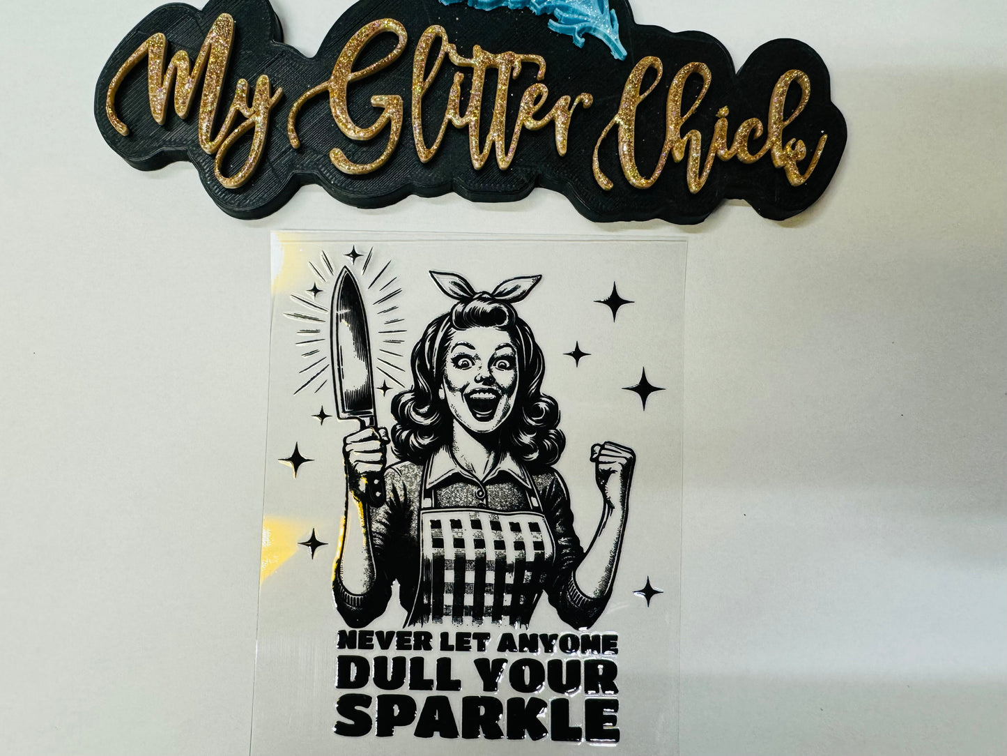 Unhinged Never dull your sparkle 7028