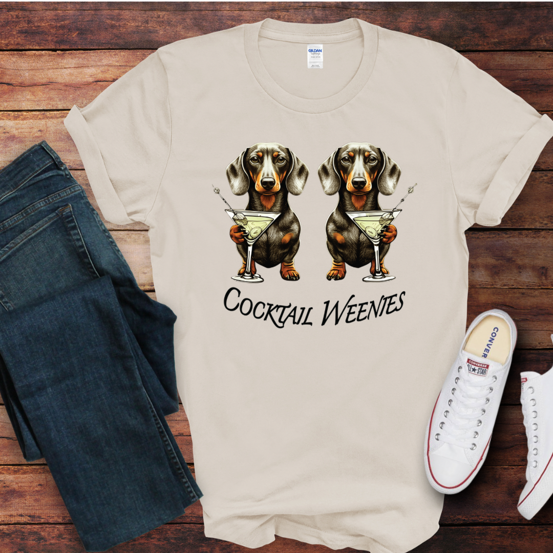 Cocktail Wenies DTF Shirt Print