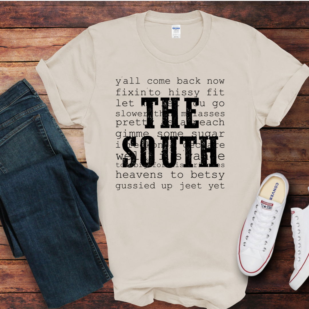 The South DTF Shirt Print