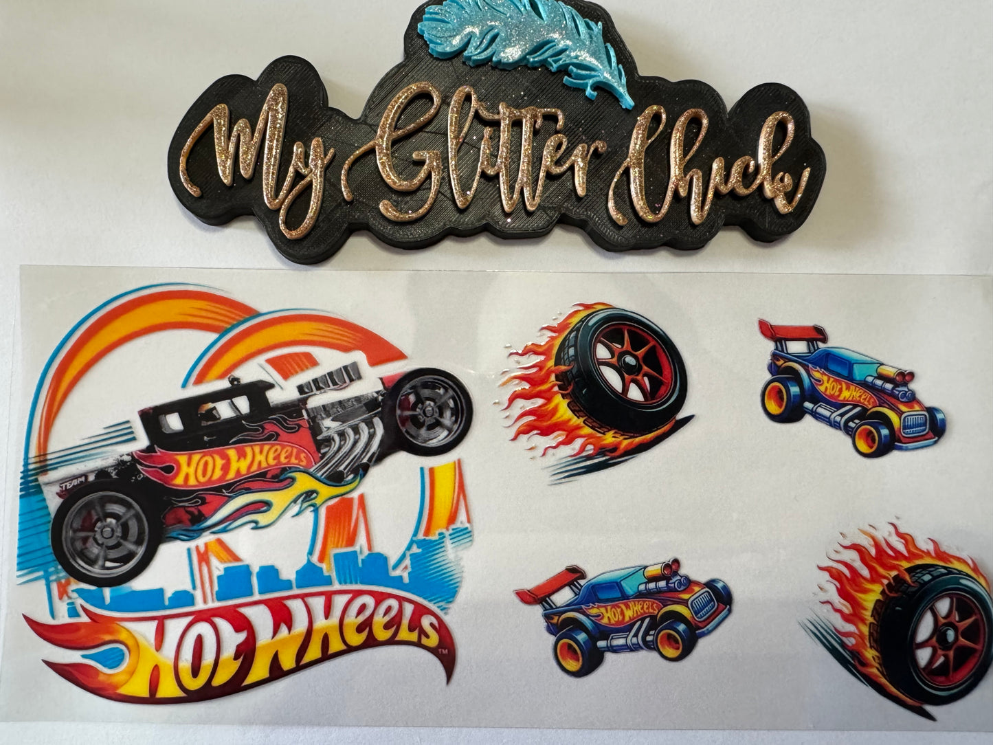 Race cars UVDTF wrap 005
