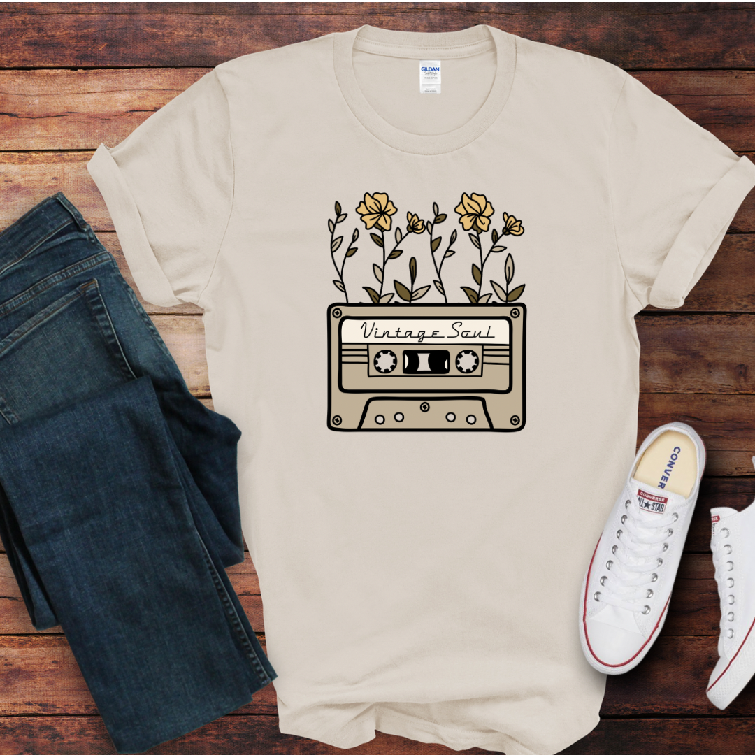Vintage Soul DTF Shirt Print