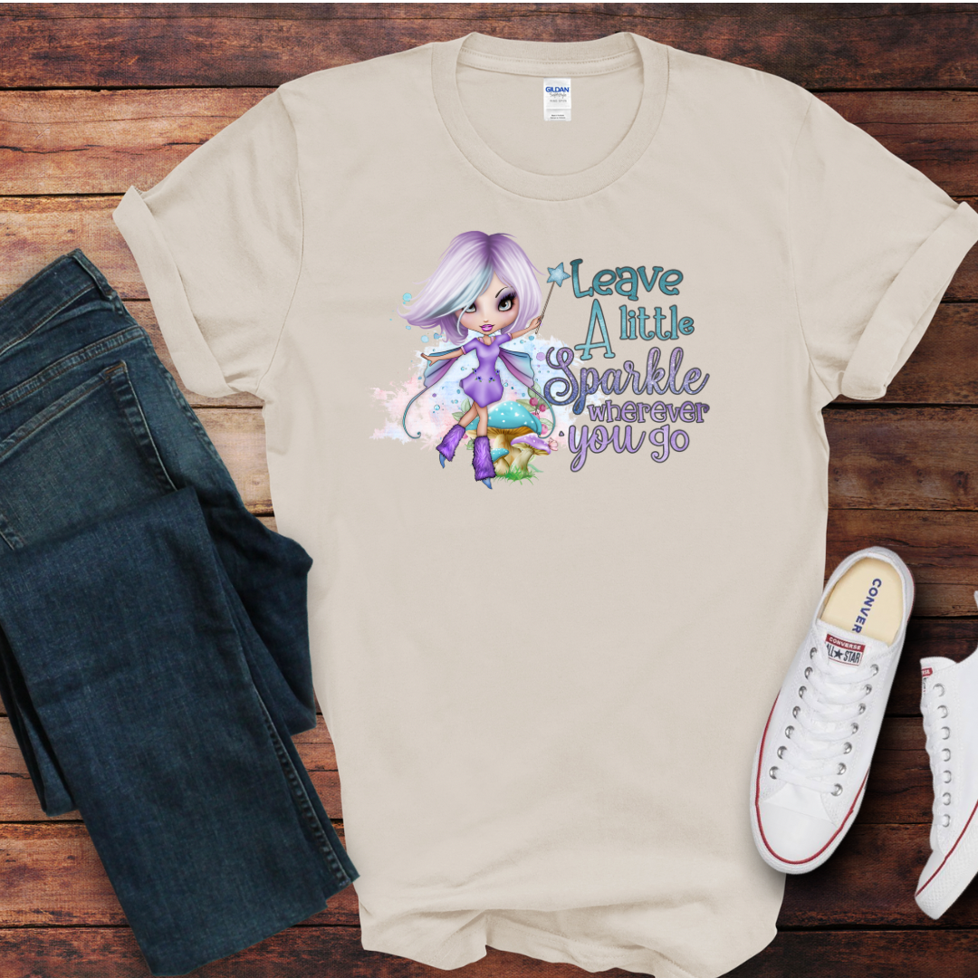 Leave A Little Sparkle DTF Shirt Print