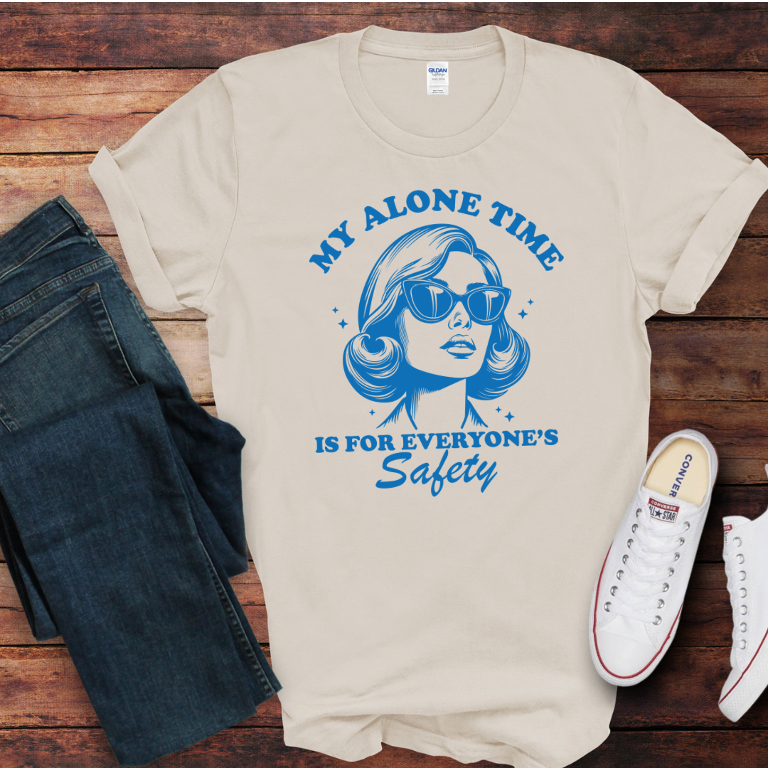 My Alone Time DTF Shirt Print