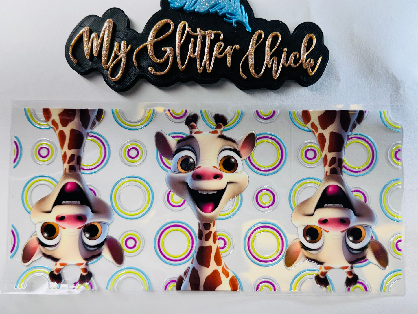 Baby Giraffe UVDTF 3027