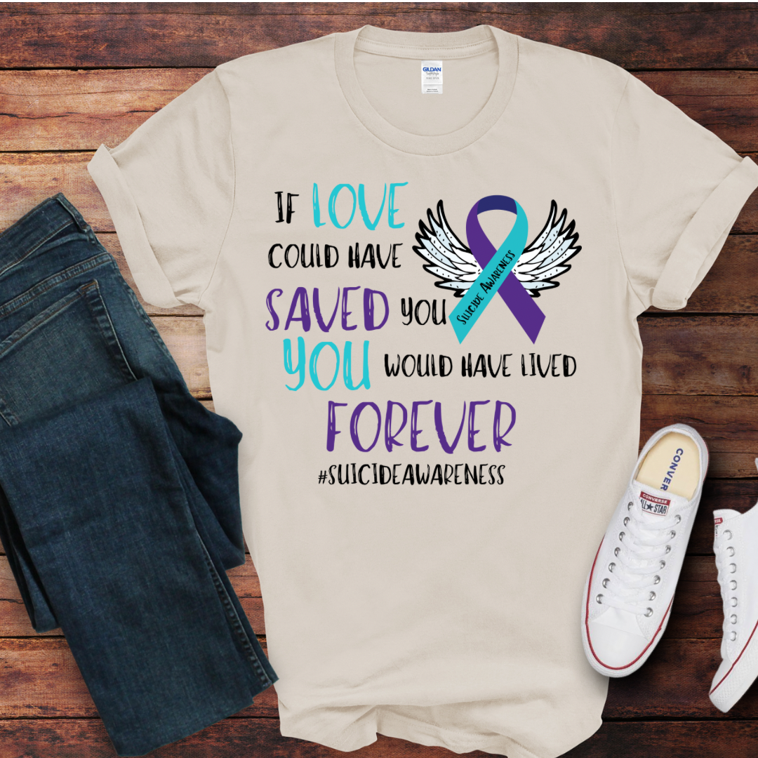 Suicide Awareness DTF Shirt Print