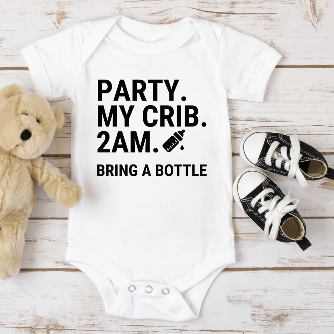 Party My Crib 2AM DTF Kids Print