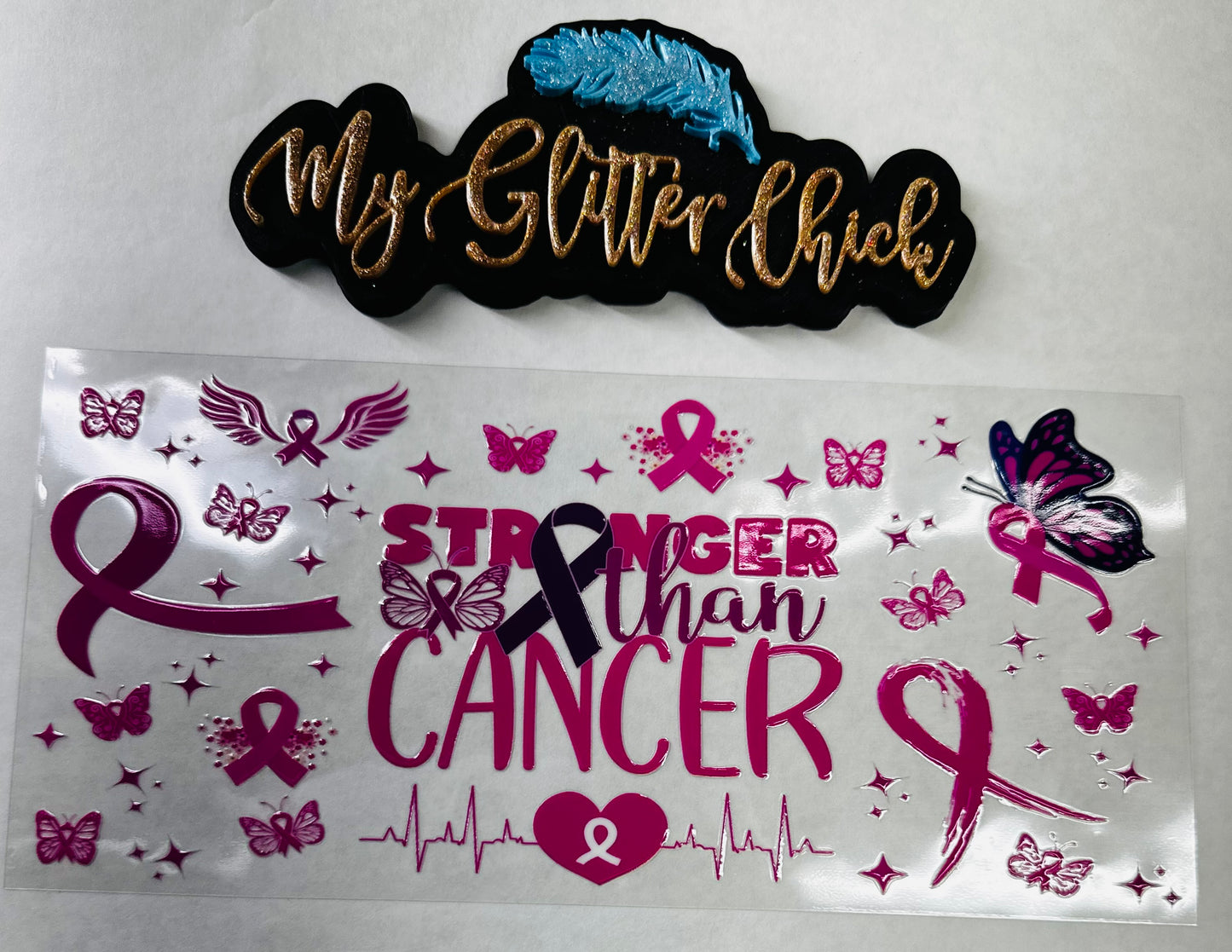 Stronger Than Cancer UVDTF 7010