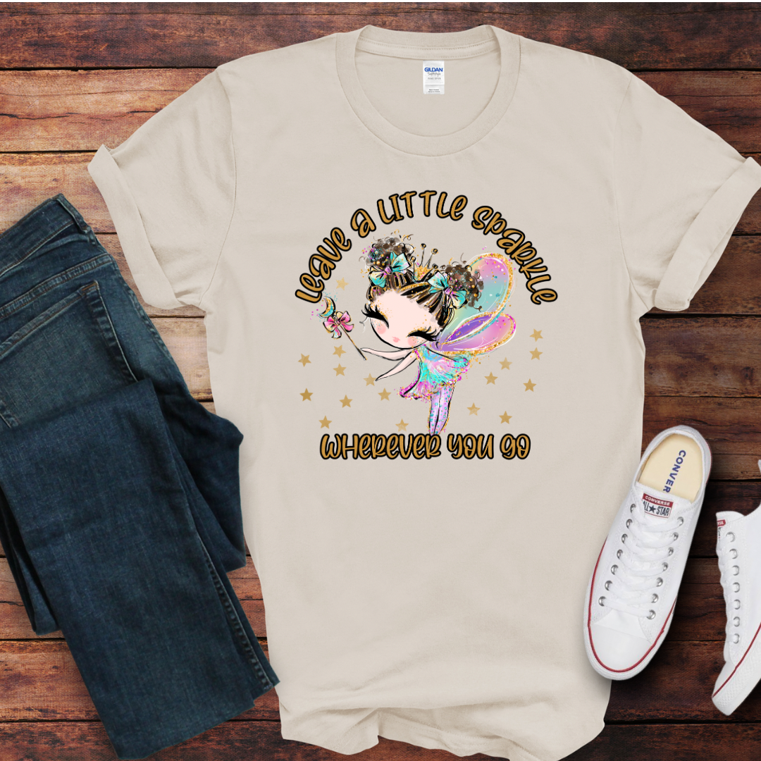 Sparkle Fairy DTF Shirt Print