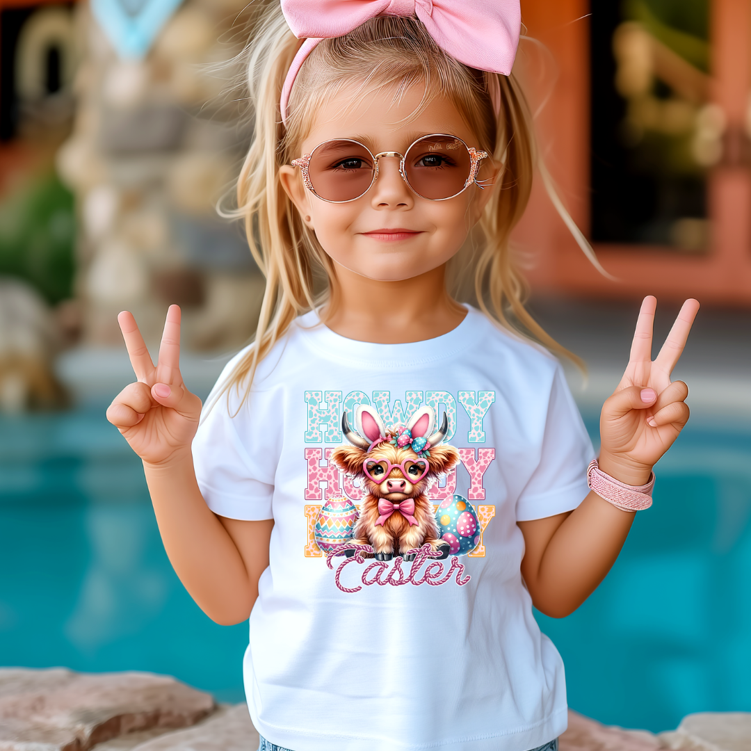 Howdy Easter DTF Shirt Print