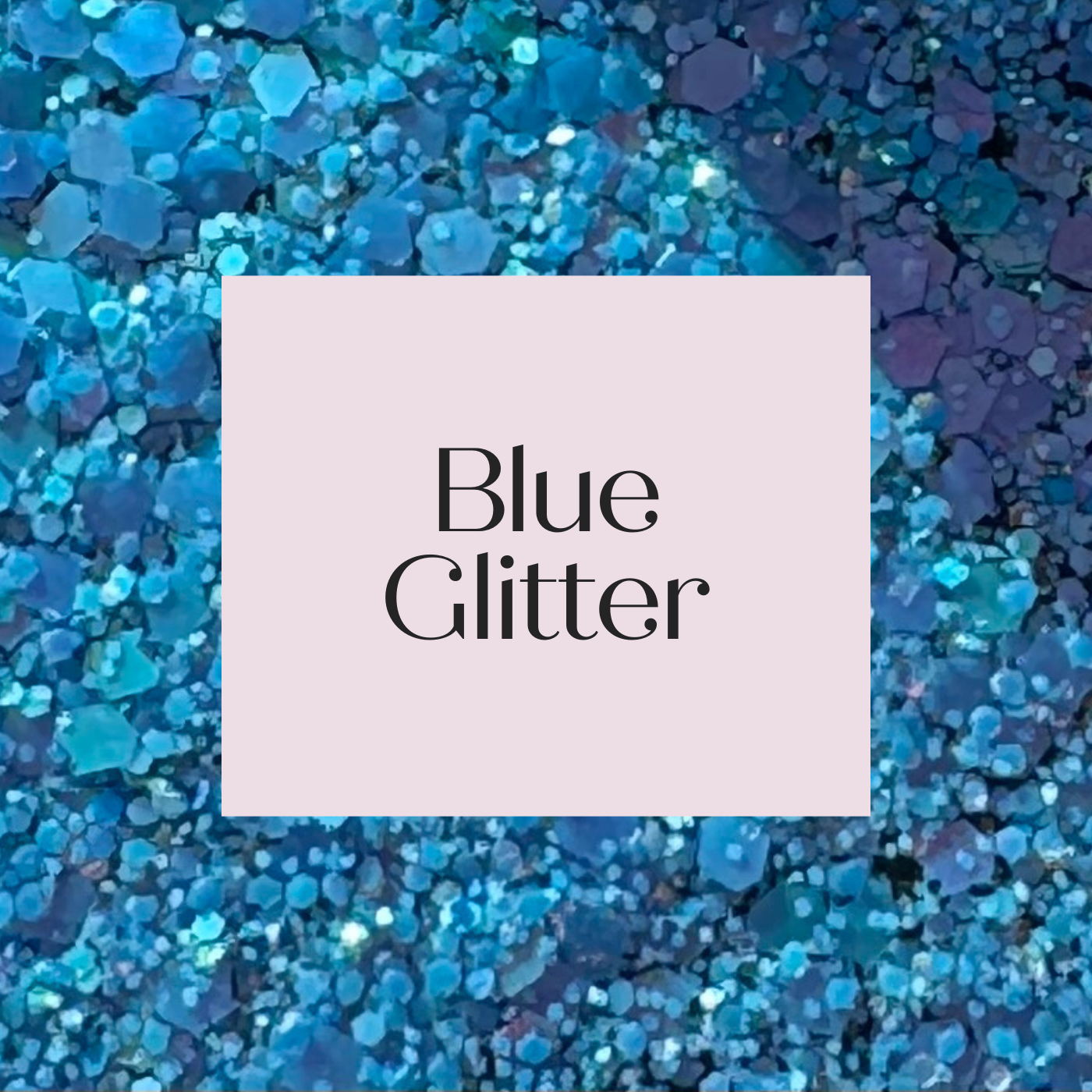 Blue Glitter