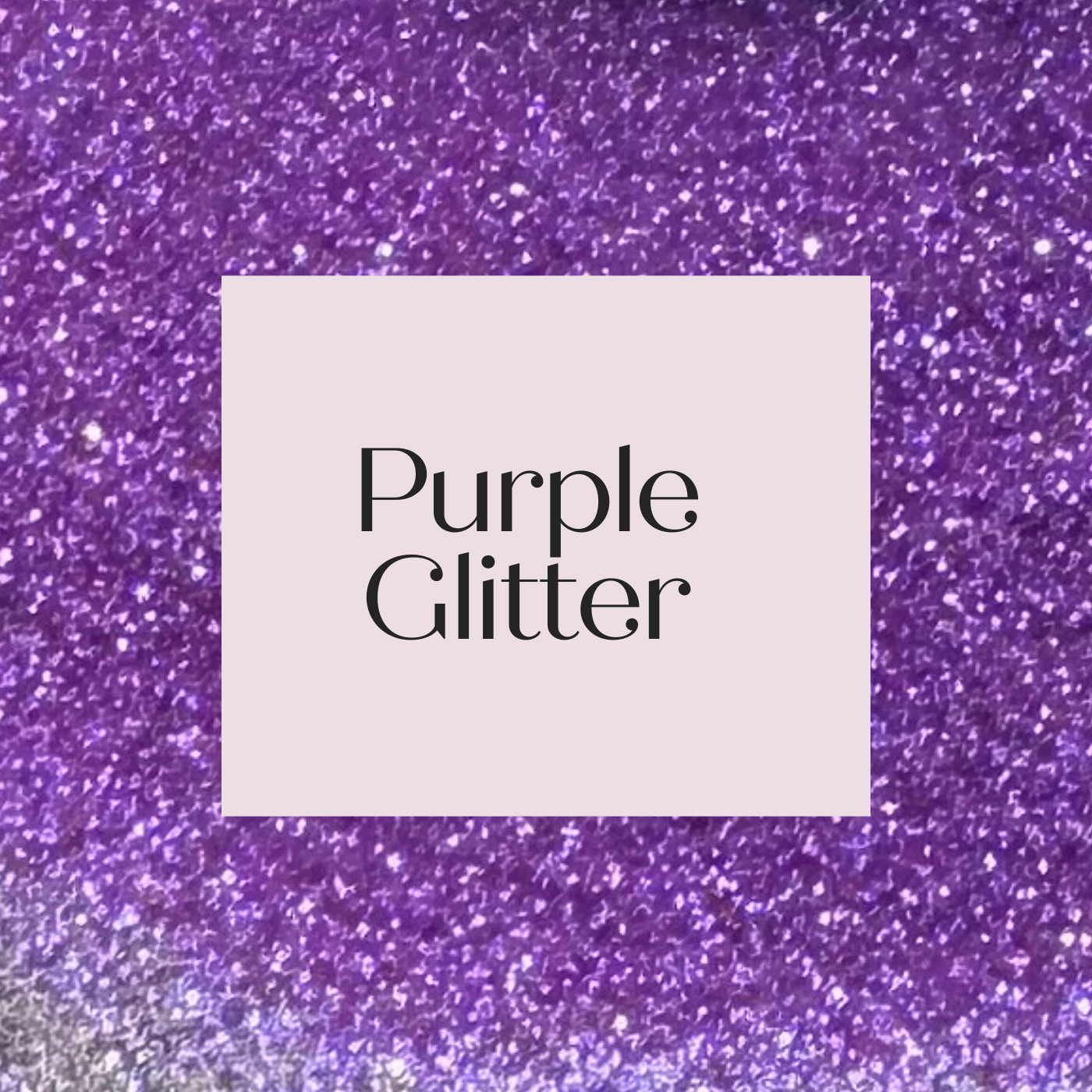 Purple Glitter