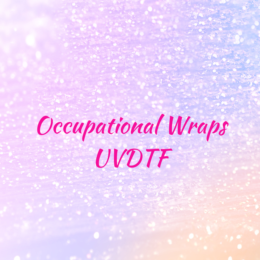 UV DTF Tumbler Wraps Occupational/Sports/Police/Teachers