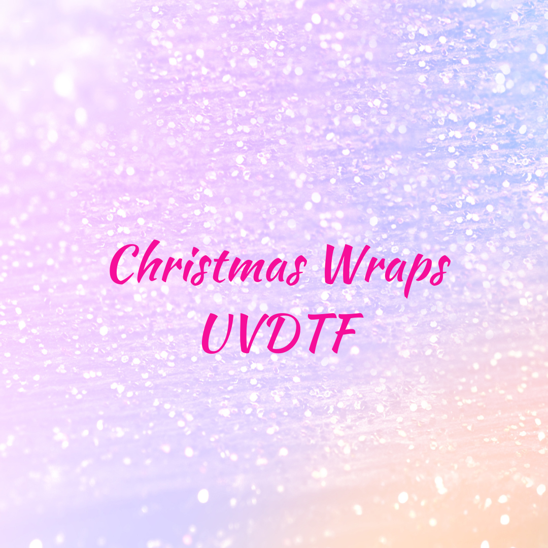 UV DTF Tumbler Wraps Christmas