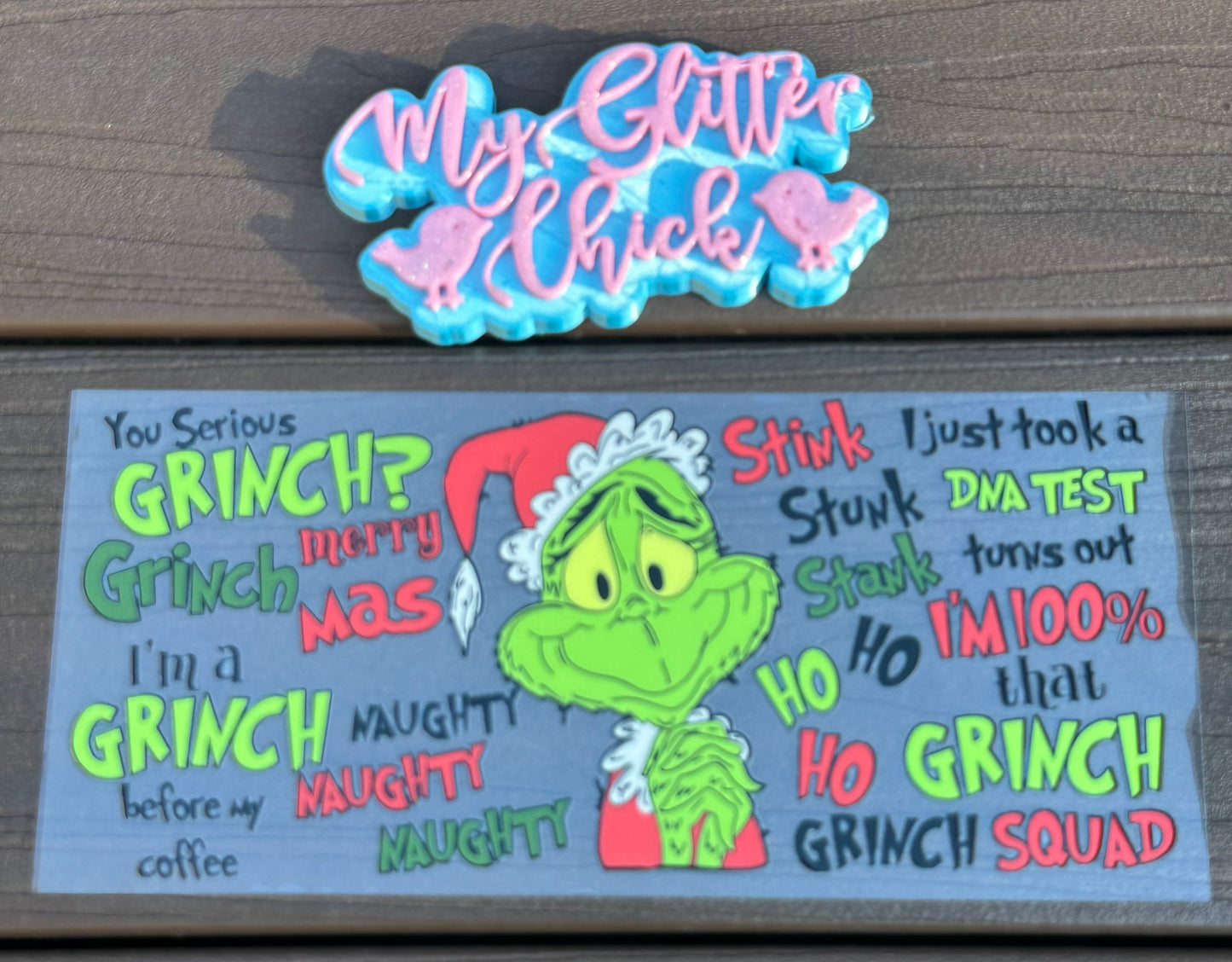 Grinch UV DTF 6050