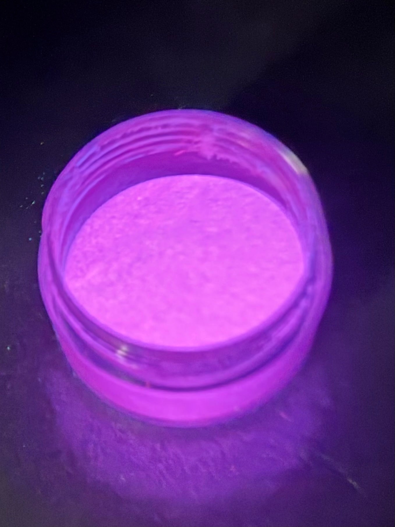 Dark Pink Luminous glow powder