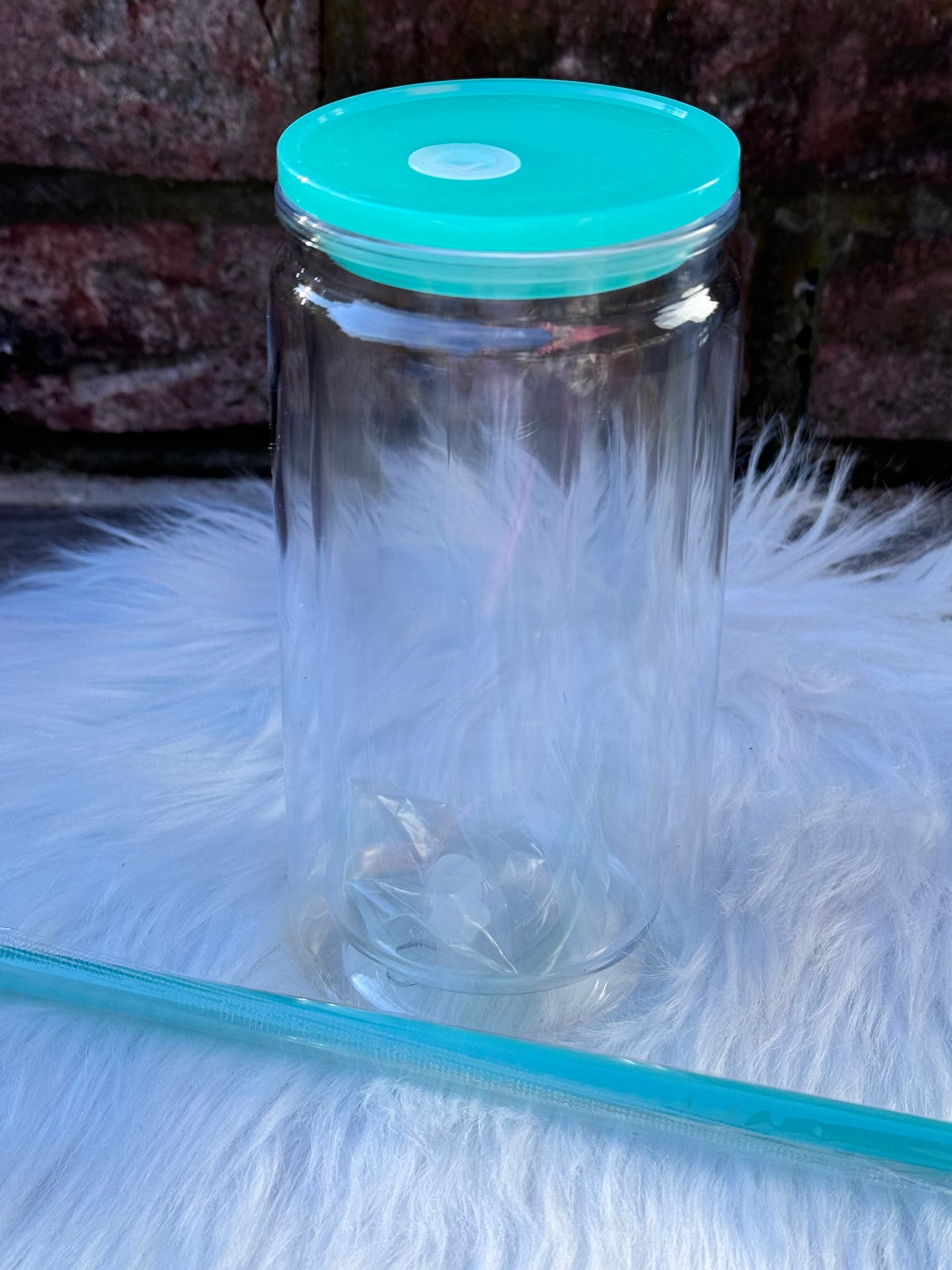 Acrylic Snow Globe Can 16oz