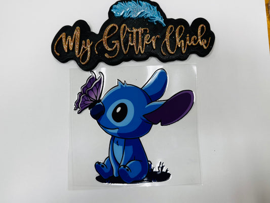 Stitch Butterfly UVDTF Sticker 4069