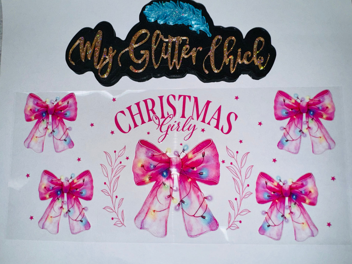 Christmas Girly UVDTF Wrap 6064