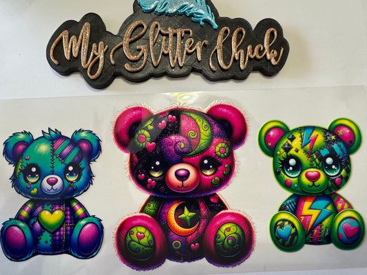 Colorful Bears UVDTF 23
