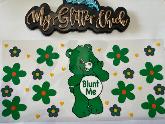 Blunt Me bear UVDTF wrap 031