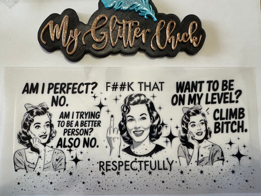 Am I Perfect? UVDTF wrap 011