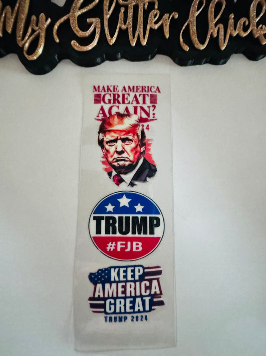 Trump 2024 UVDTF Pen Wrap