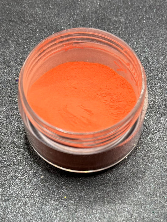 Orange/red Luminous glow powder