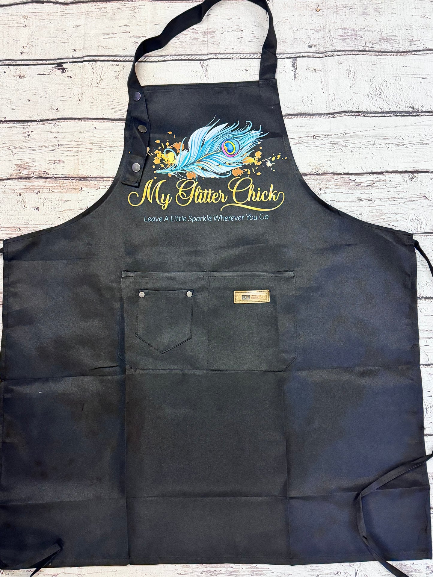 My Glitter Chick Crafting Apron