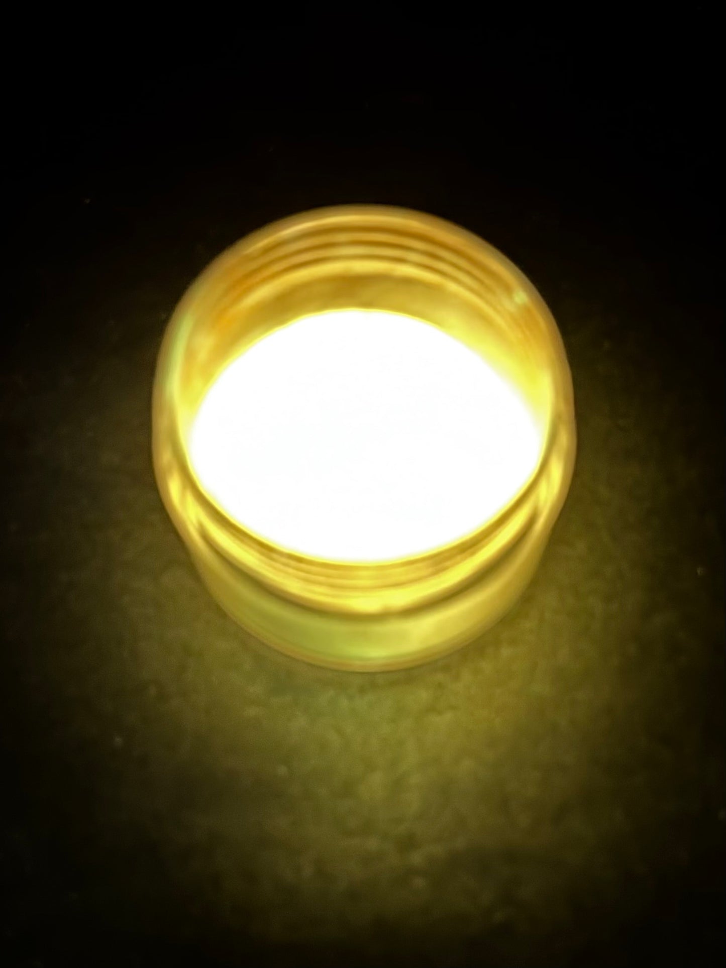 Orange/Yellow Luminous glow powder