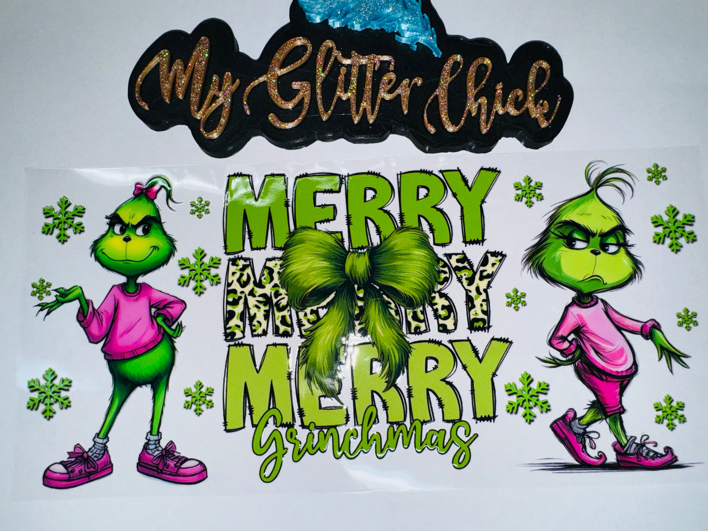 Merry Merry Grinchmas UVDTF Wrap 6065