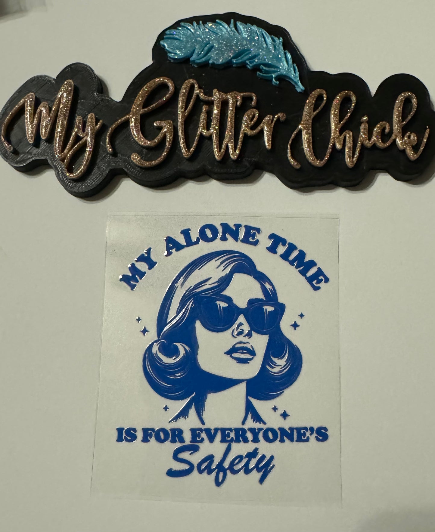 My Alone Time UVDTF Sticker 7018