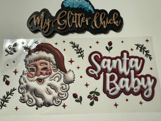 Santa Baby UVDTF Wrap 6018