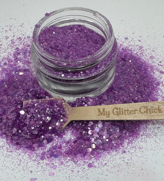 Purple Rain Chunky MATTE FINISH