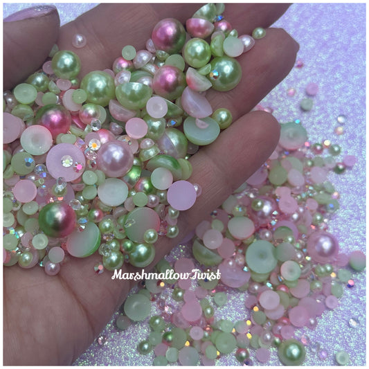 Marshmallow Twist Pearl Mix