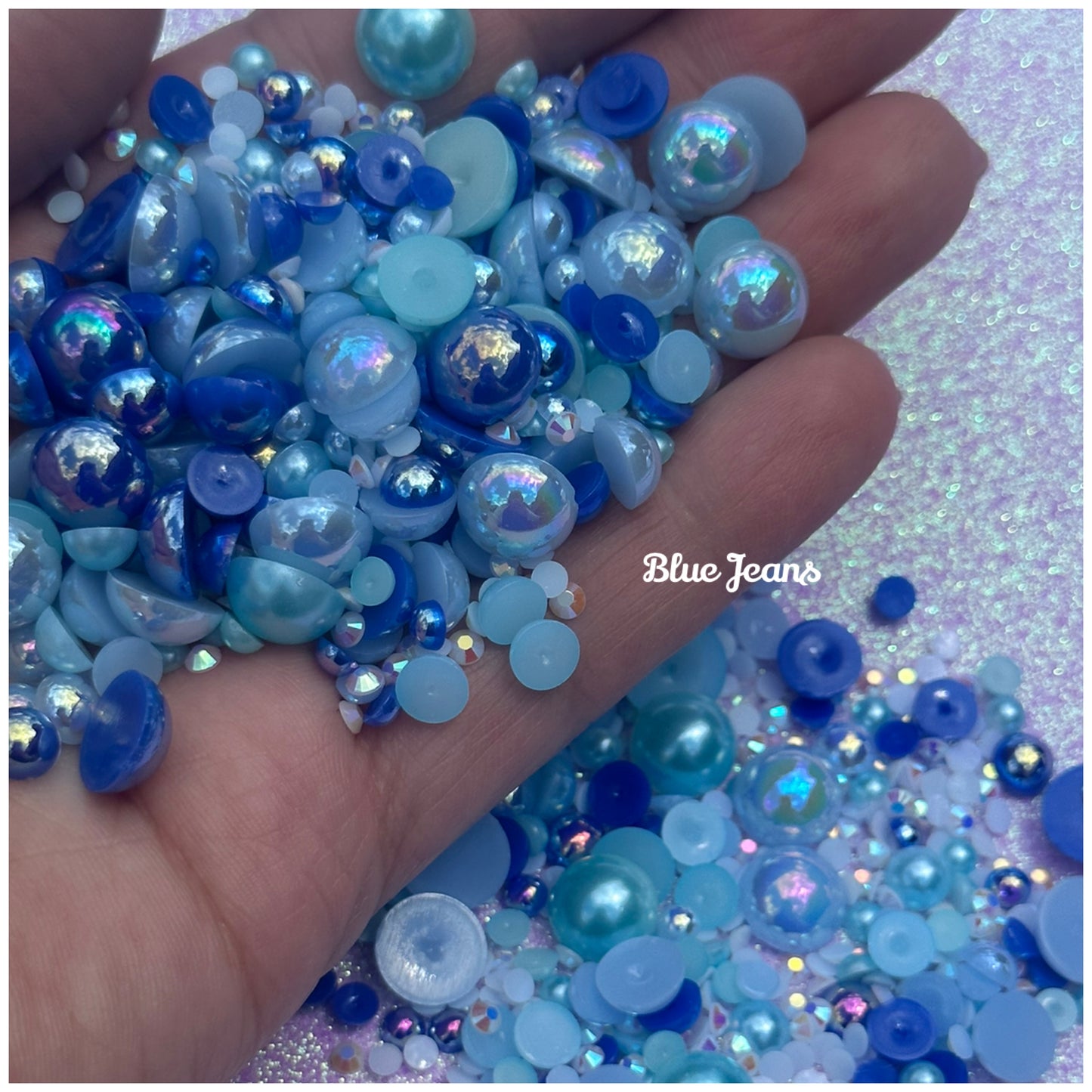 Blue Jeans Pearl Mix