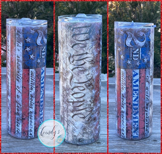 2ND AMENDMENT Sublimation Tumbler